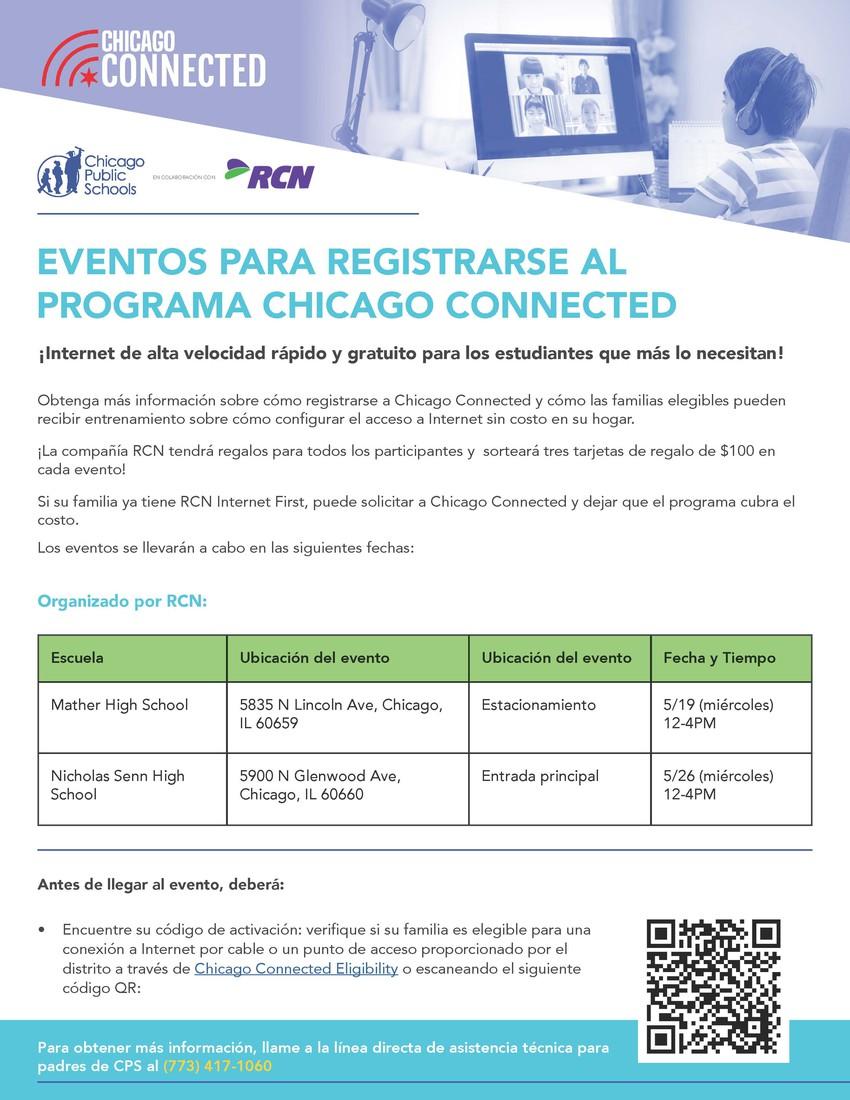 Chicago Connected Flyer- Spanish